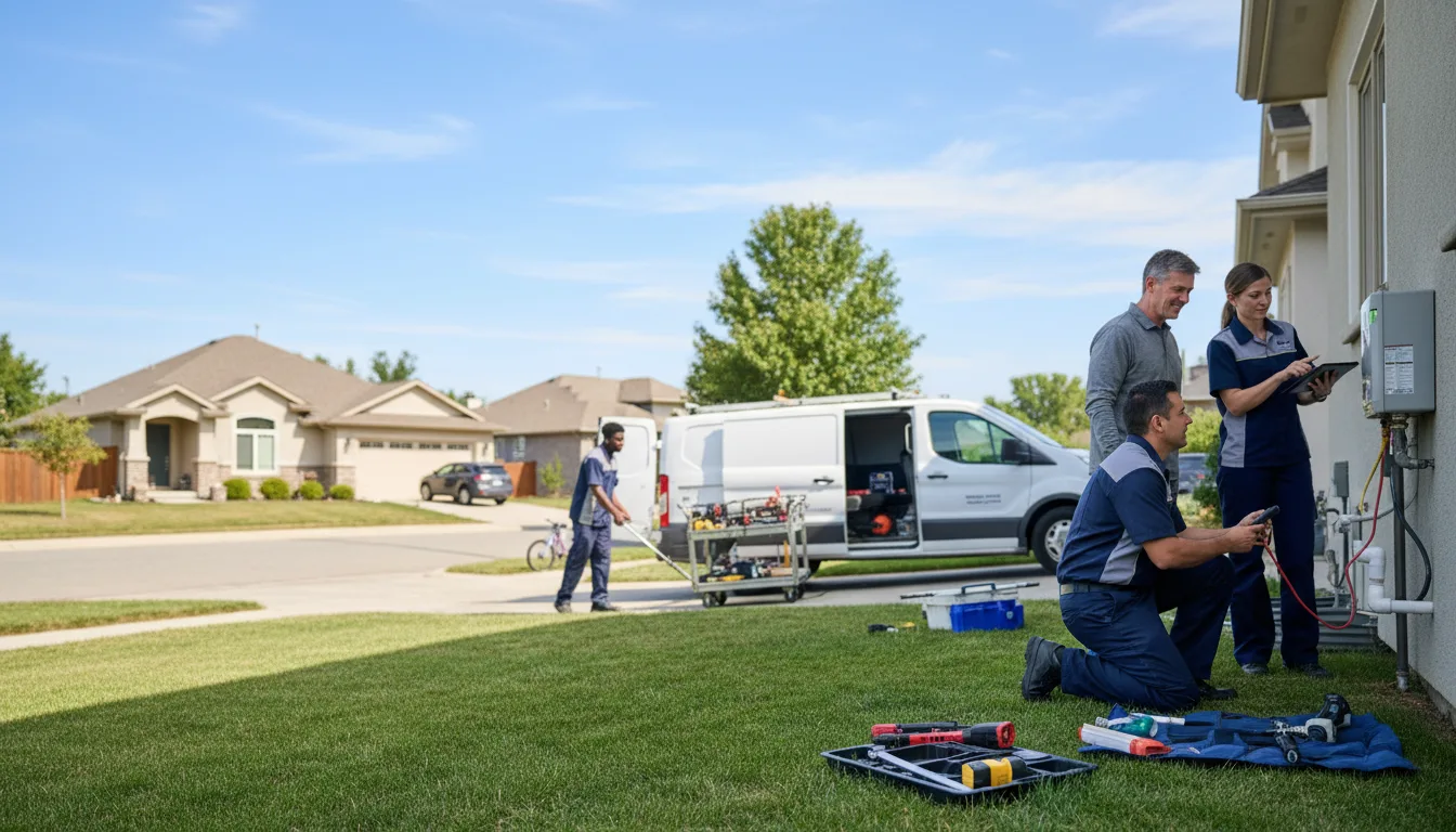 Tankless water heater service in Harwick, PA
